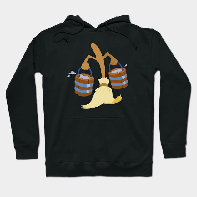 Magic Broom Hoodie by ElviaMontemayor